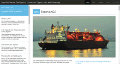 Desktop Screenshot of lngexports.com