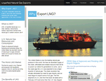 Tablet Screenshot of lngexports.com